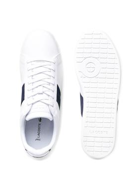 Baskets Lacoste Carnaby 120 Blanc pour Homme