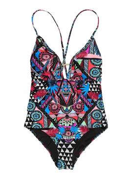 Swimsuit Superdry Ava Cross Tropical Femmes