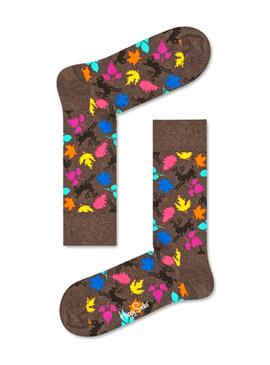 Chaussettes Happy Socks Deer Brown Woman