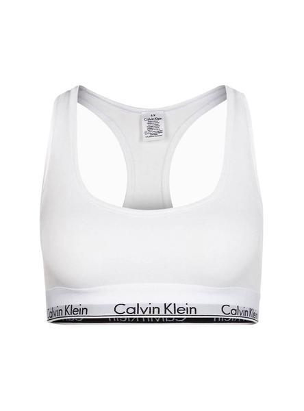 Tanga Calvin Klein Modern Tigre fendu Blanc Femme