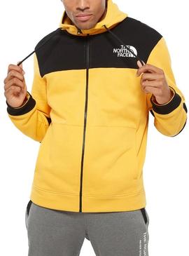 Sweat The North Face Himalayan Jaune Homme