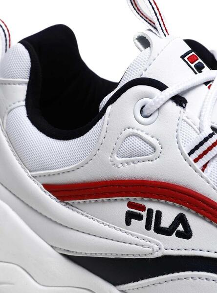 Fila ray blanche femme best sale