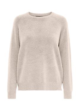 Pull Only Lesly Beige pour Femme