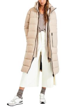Manteaux Ecoalf Beige Megeve pour Femme
