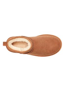 Bootss UGG Classic Ultra Mini Camel pour Femme