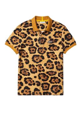 Polo Lacoste x National Geographic Leopard Homme