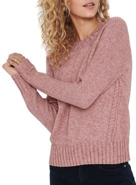 Pull Only Sandy Rosa pour Femme