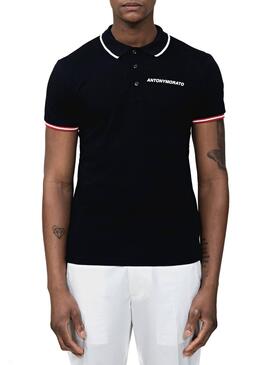 Polo Homme Antony Morato Piquet Noir