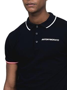 Polo Homme Antony Morato Piquet Noir