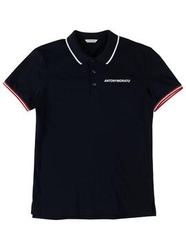 Polo Homme Antony Morato Piquet Noir