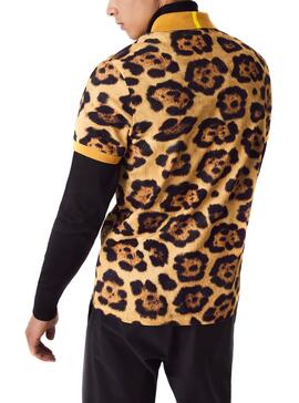 Polo Lacoste x National Geographic Leopard Homme