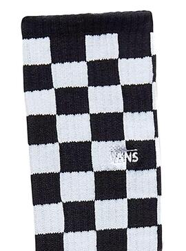 Chaussettes Vans Checkerboard II Blanc Noire
