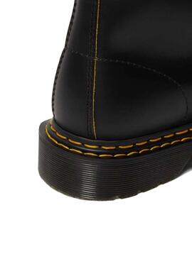 Bootss Dr Martens 1460 Double point Noire Femme