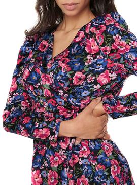 Robe Only Gina Multicolor Fleurs pour Femme