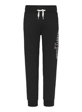 Pantalon de jogging Tommy Hilfiger Essential Noir