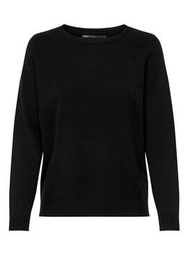Pull Only Lesly Kings Noir pour Femme