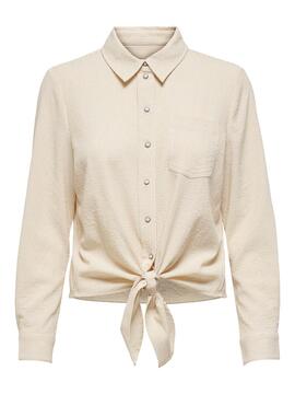 Chemise Only Beige Lecey pour Femme