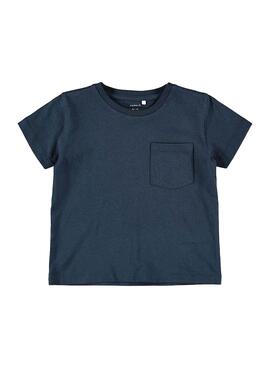 T-Shirt Name It Somic Bleu marine pour Garçon