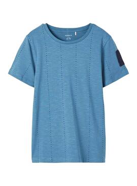 T-Shirt Name It Theodor Bleu pour Garçon