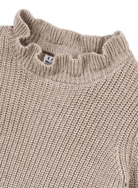 Pull Mayoral Topo Beige pour Fille