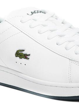 Baskets Lacoste Carnaby Evo Blanc pour Homme
