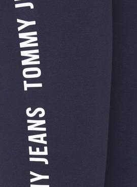 Legging Tommy Jeans Skinny Tape Bleu Marine pour Femme