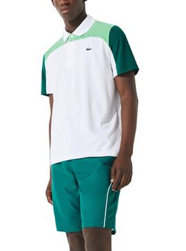 Polo Lacoste Sport Tennis Color Block pour Homme