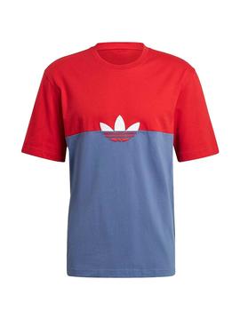 T-Shirt Adidas Slice Bleu pour Homme