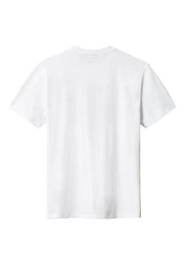 T-Shirt Napapijri Sirol SS Blanc pour Homme