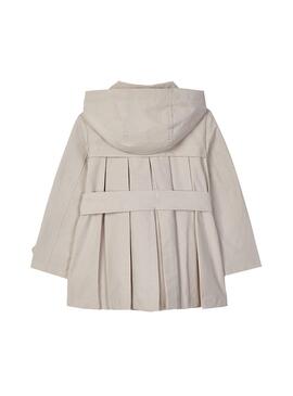 Trench-coat Mayoral Beige Tables pour Fille
