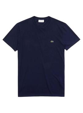 T-Shirt Lacoste TH2038 Bleu marine pour Homme