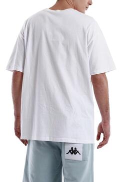 T-Shirt Kappa Ewan Blanc pour Homme