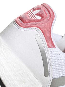 Baskets Adidas ZX 1K Boost Blanc pour Femme