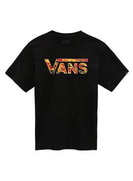 T-Shirt Vans Classic Logo Noir pour Garçon
