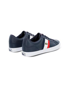Baskets Lacoste Lerond Marin Homme