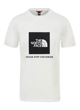 T-Shirt The North Face Box Blanc Homme