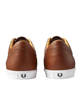 Baskets Fred Perry Baseline Marron pour Homme
