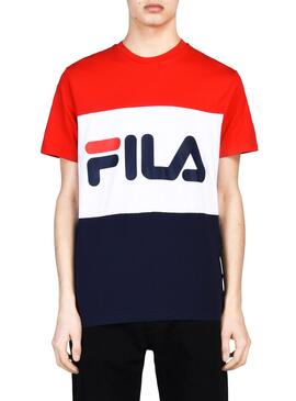 T-Shirt Fila Day Rouge Homme