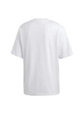 T-Shirt Adidas Blanc surdimensionné