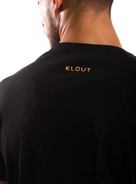 T-Shirt Klout Basic Noir pour Homme