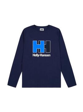 T-Shirt Helly Hansen HH Heritage Bleu Homme