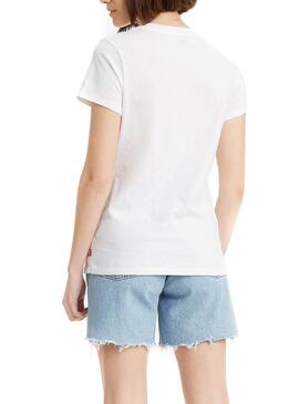 T-Shirt Levis Désert Blanc pour Femme