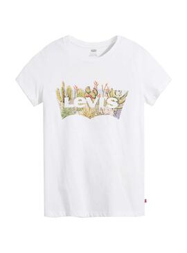 T-Shirt Levis Désert Blanc pour Femme