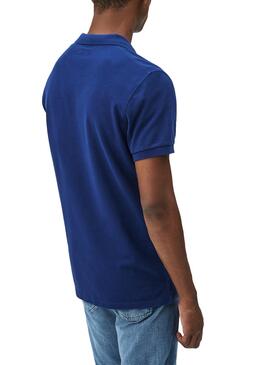 Polo Pepe Jeans Cedric Marin pour Homme