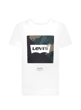 T-Shirt Levis Equality Blanc pour Garçon