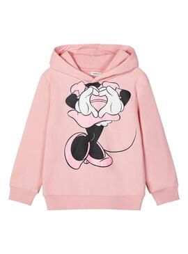 Sweat Name It Minnie Lope Rosa pour Fille