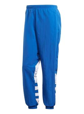Pantalon Adidas Originals Bleu et blanc Trefoil Homme Survetement Pants - M