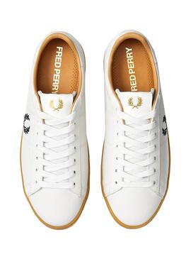 Baskets Fred Perry Vulc Blanc pour Homme
