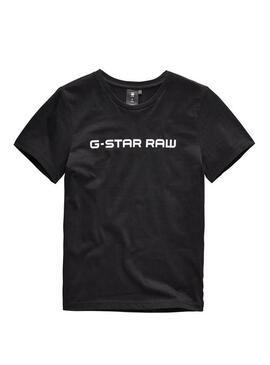 T-Shirt G Star Raw Noir pour Garçon