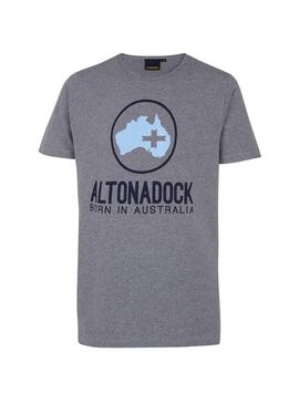 T-Shirt Altonadock Logo Gris Foncé
